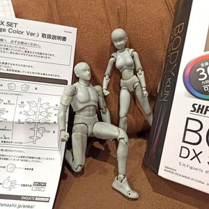 Body-kun and Body-chan art drawing figurines